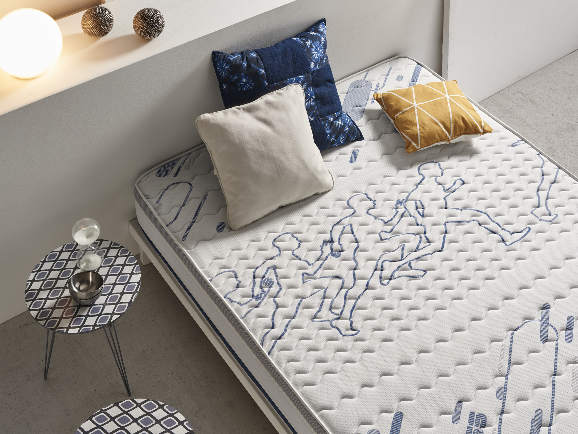 matelas à mémoire de forme sporty